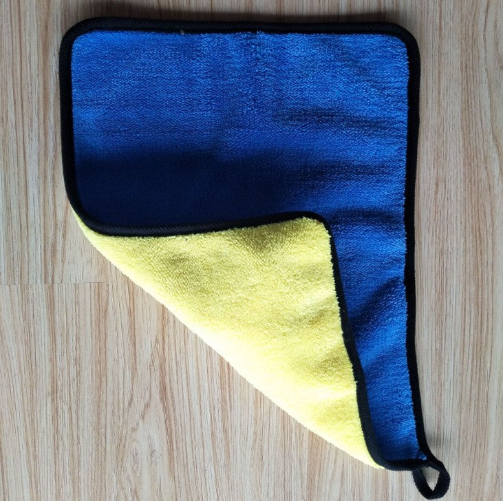 Two-color Microfiber Towel