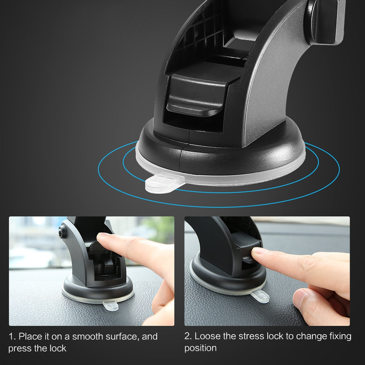 Car Phone Suction Cup Holder