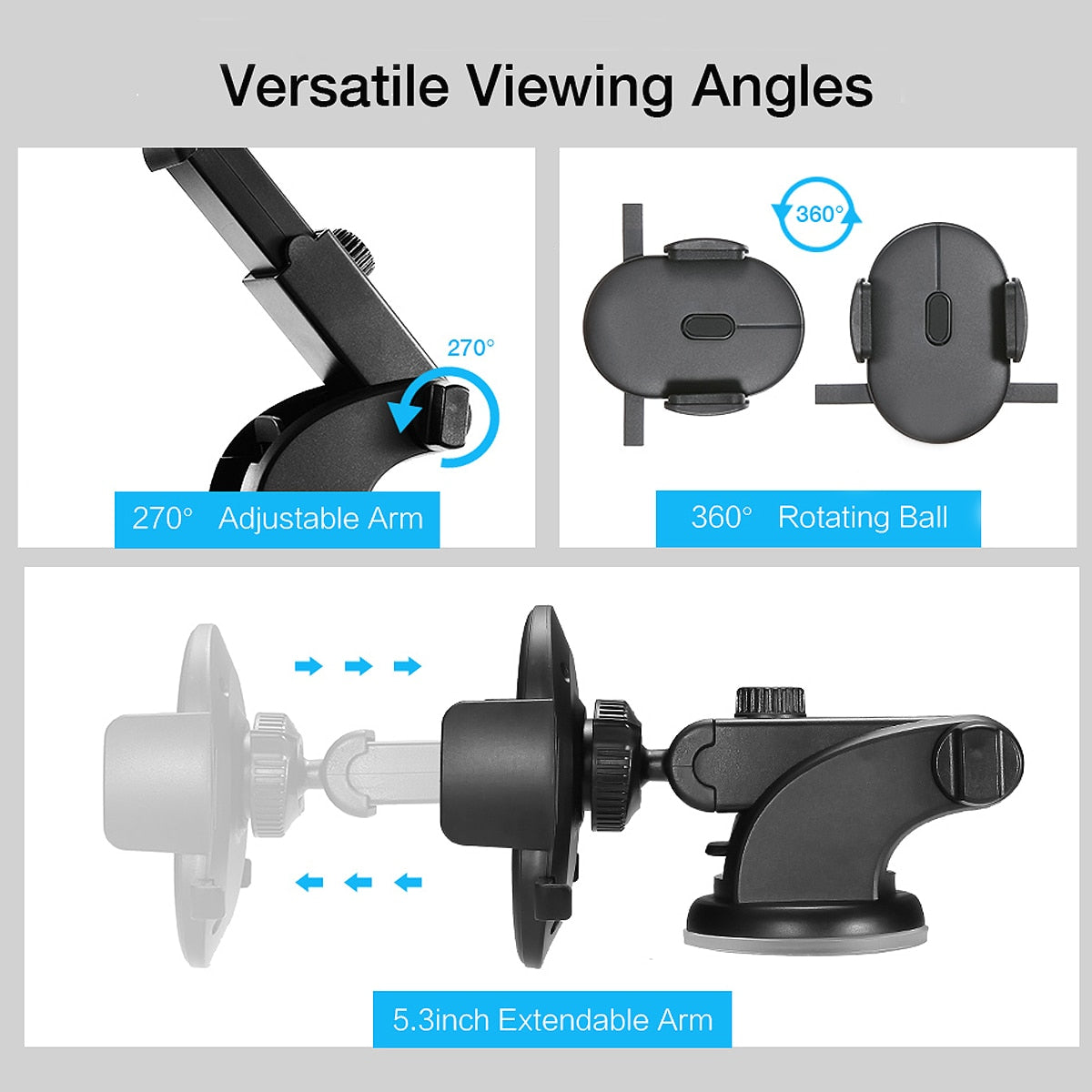 Car Phone Suction Cup Holder