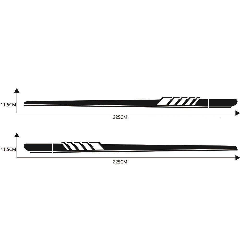 Side Skirt Car Vinyl
