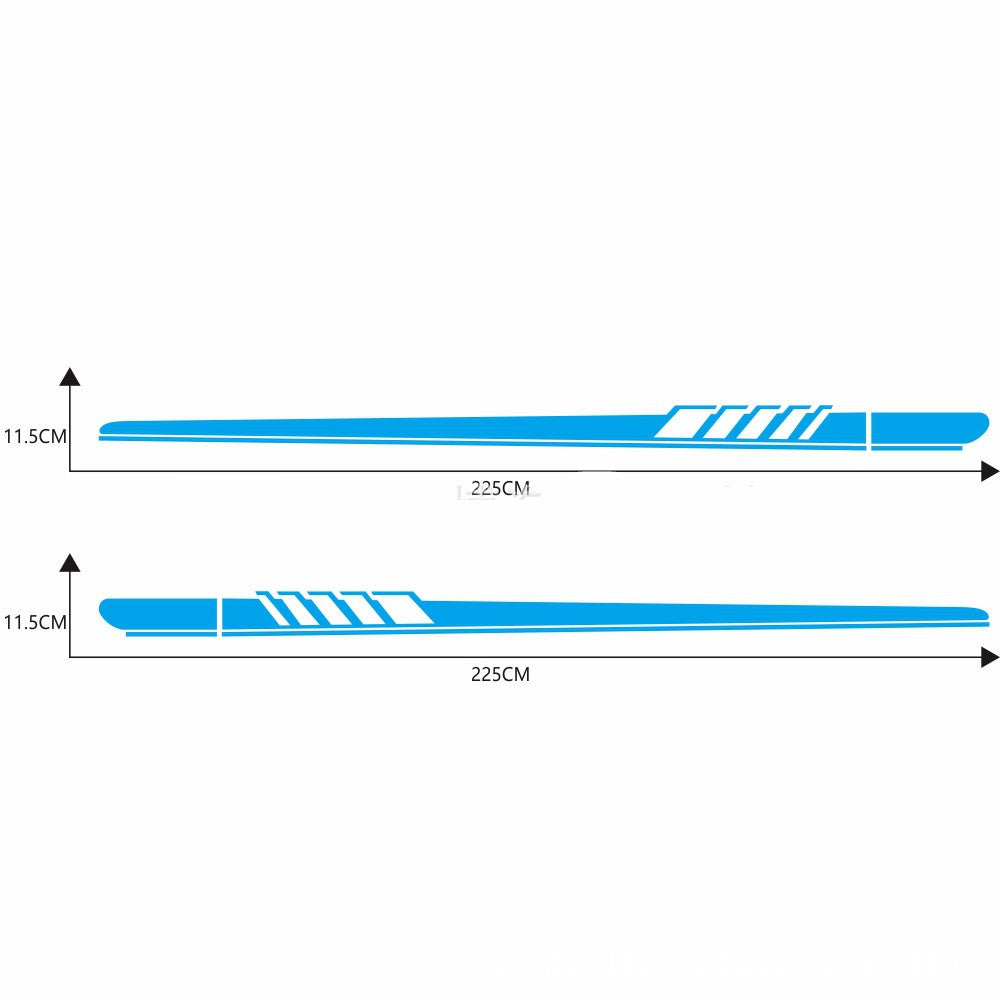 Side Skirt Car Vinyl