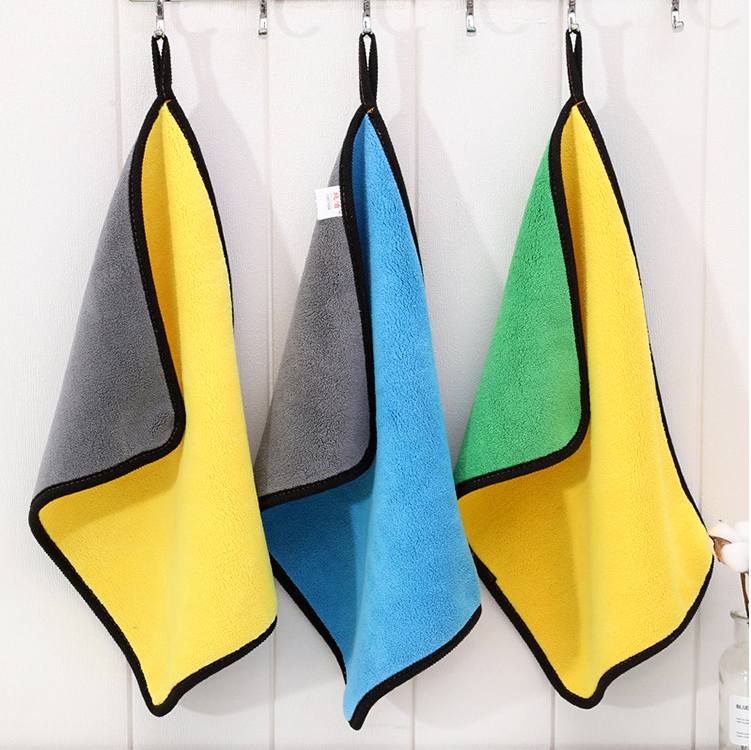 Two-color Microfiber Towel