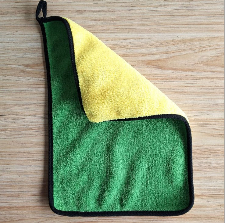 Two-color Microfiber Towel