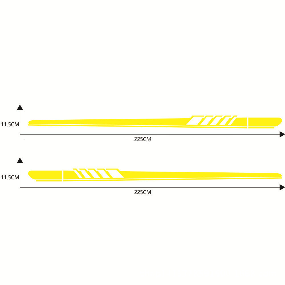 Side Skirt Car Vinyl