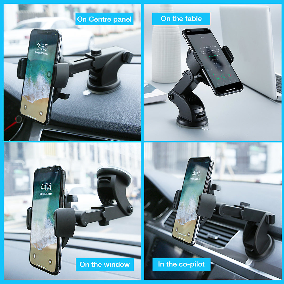 Car Phone Suction Cup Holder