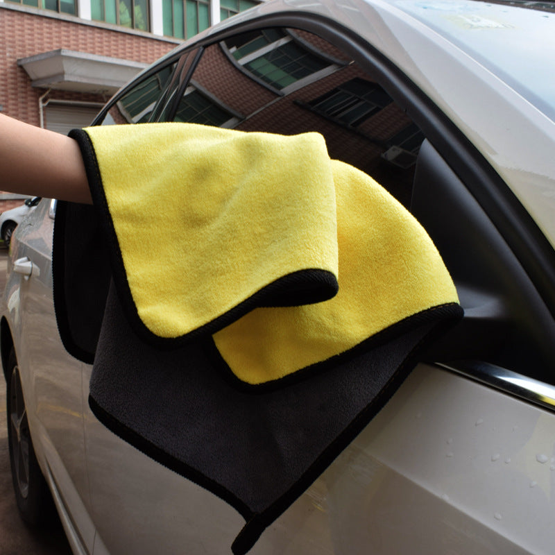 Two-color Microfiber Towel