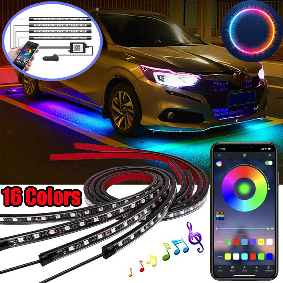 RGB Interior LED Light Strip
