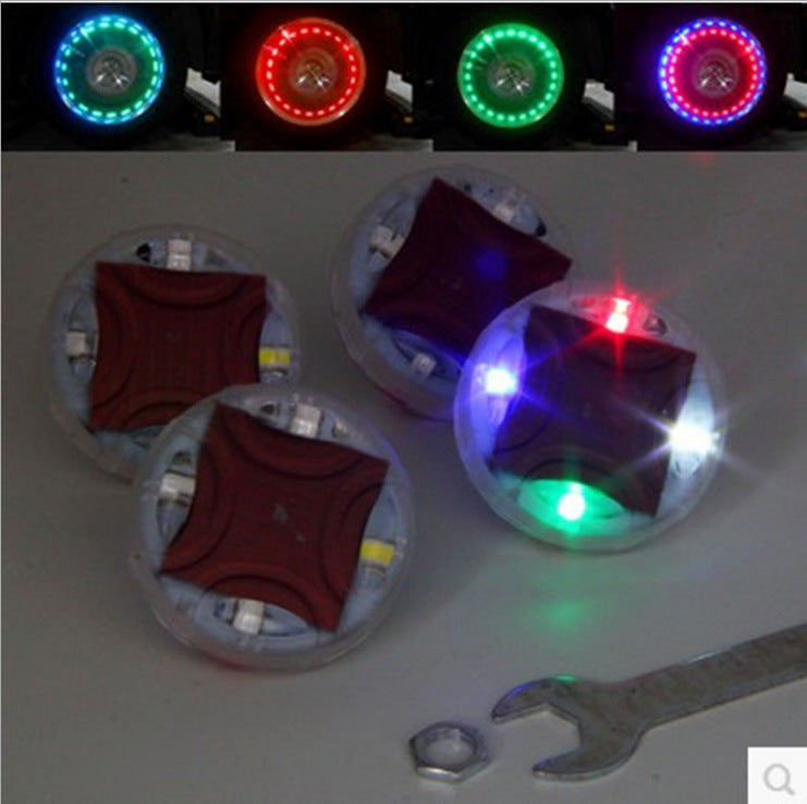 Tire Valve Flashing Lights