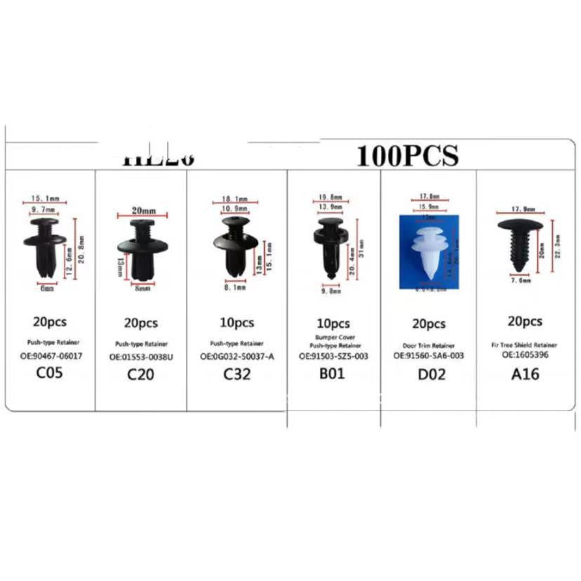 Car Interior Fasteners