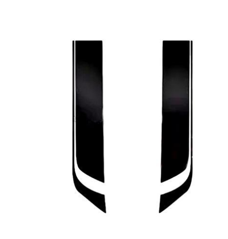 Hood Car Sticker