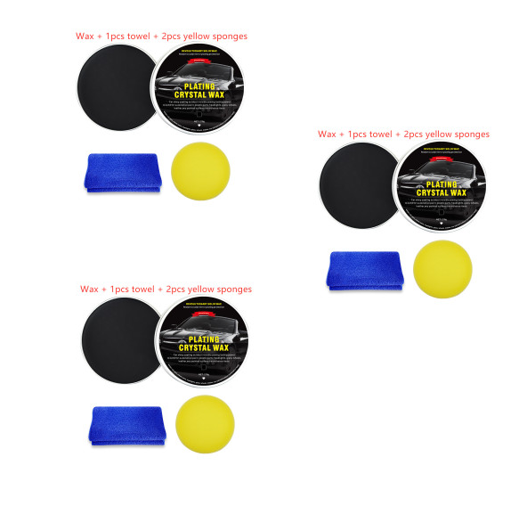 Car Diamond Crystal Black Wax