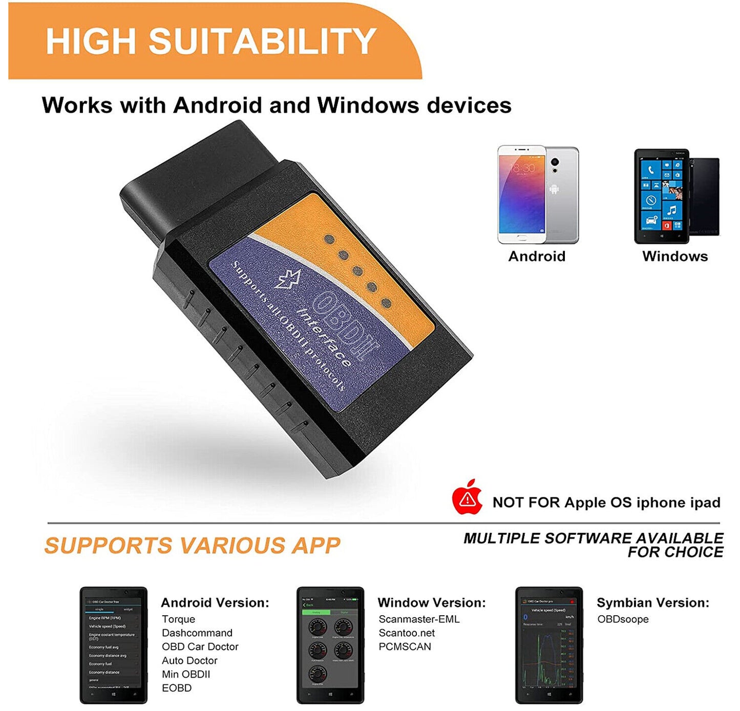 Android Bluetooth OBD2 Car Scanner