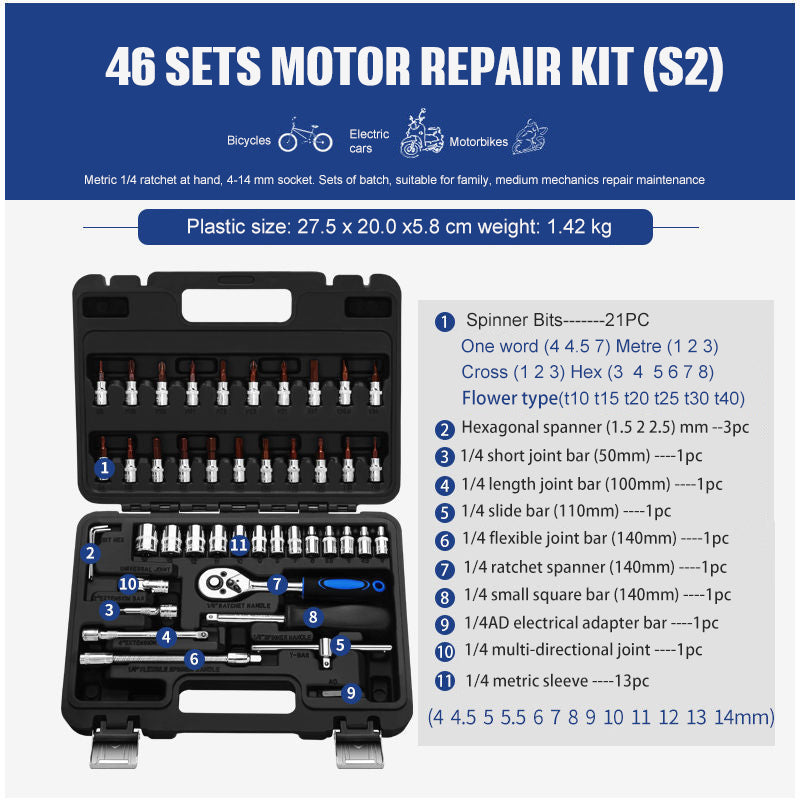 Socket Ratchet Wrench Set