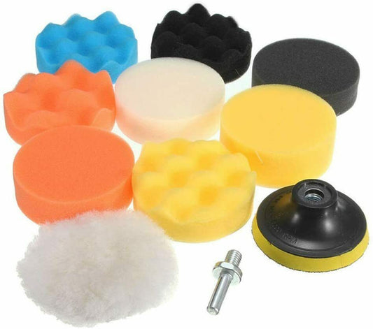 Car Detailing Drill Sponge Kit