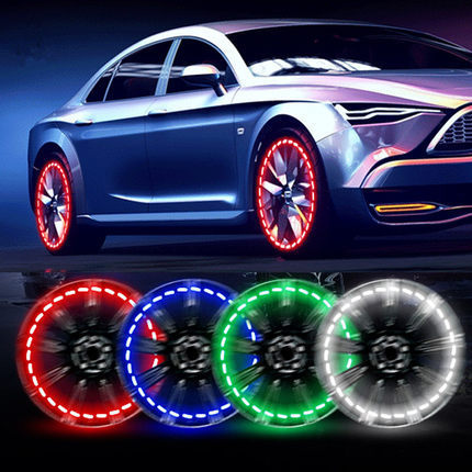 Tire Valve Flashing Lights