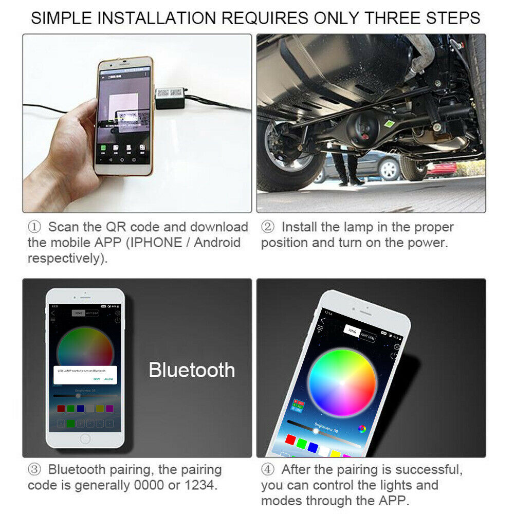 Car LED Underbody Lights