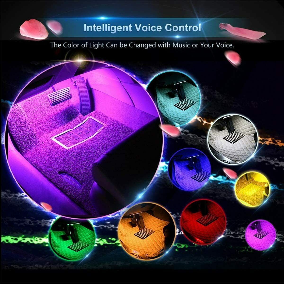 Car Interior Lights Neon LED Strip